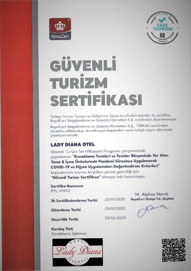 Hotel Lady Diana Provincia di Istanbul